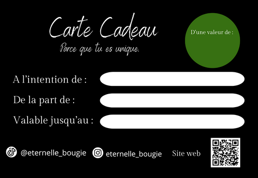 Carte cadeau