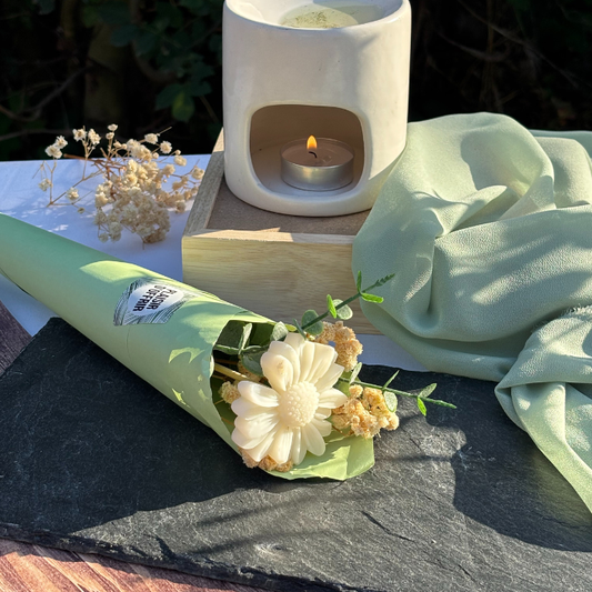 Mini Bouquet Fleur de coton
